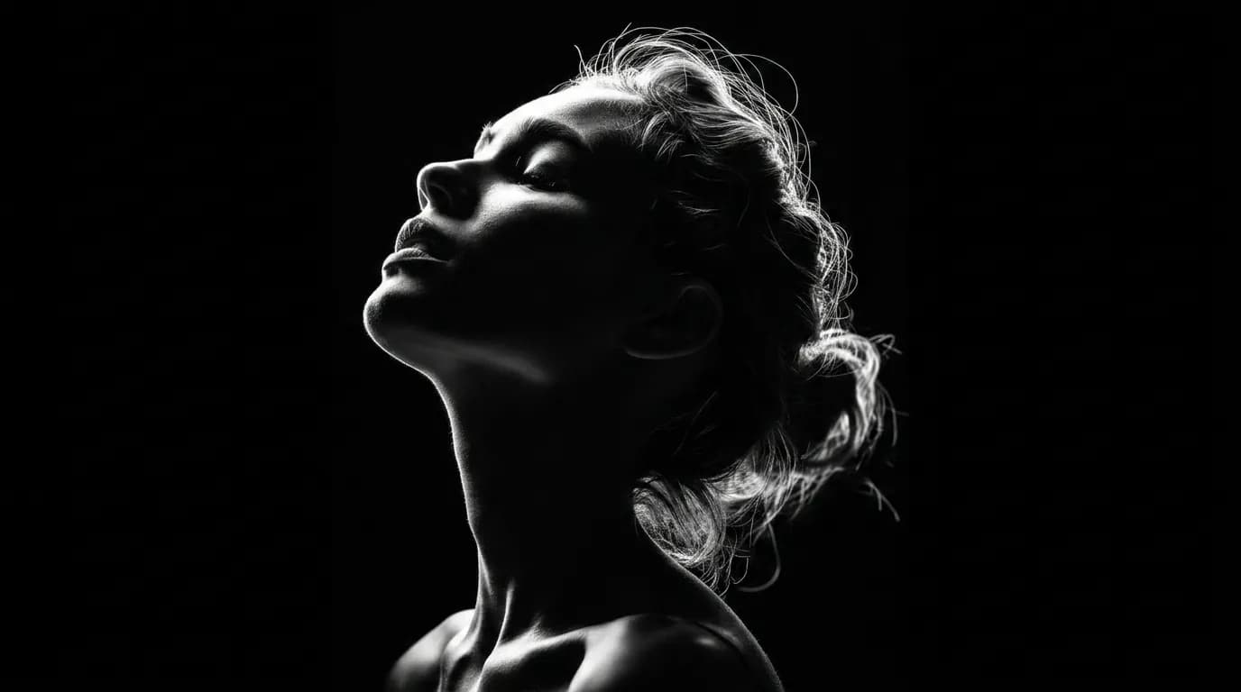 lady in light ray