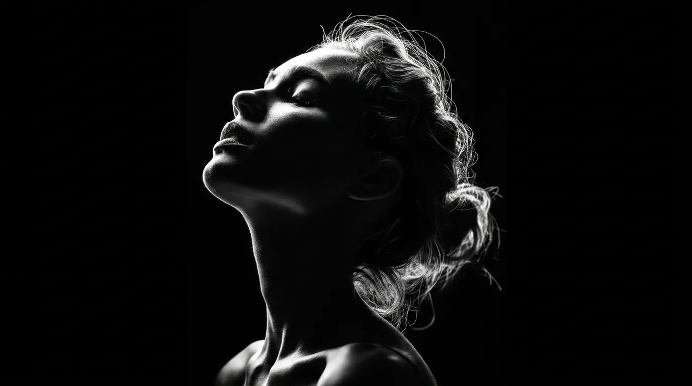 lady in light ray